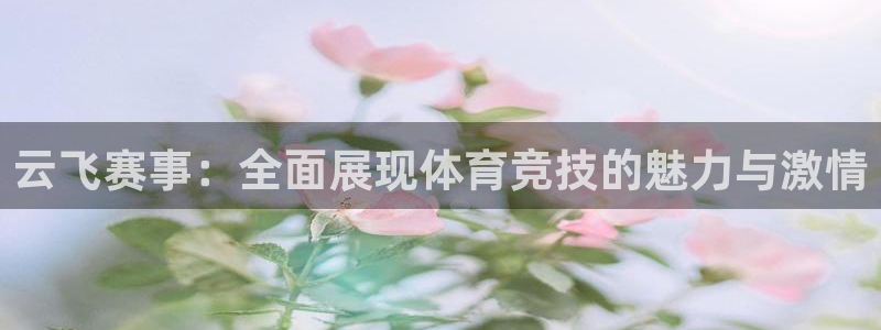 袋鼠直播体育app：云飞赛事：全面展现体育竞技的魅力与激情