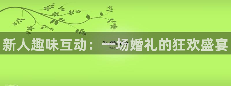 奇亿娱乐平台登录线路：新人趣味互动：一场婚礼的狂欢盛宴